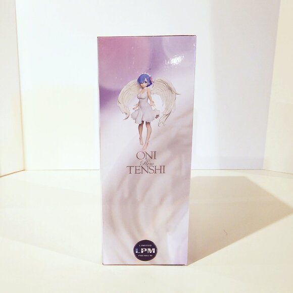 New Sega Re:Zero Rem Oni Tenshi Ver LPM Prize Figure 22cm Japan Toreba - Picture 5 of 5